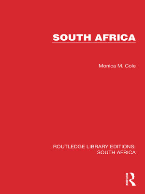 cover image of South Africa